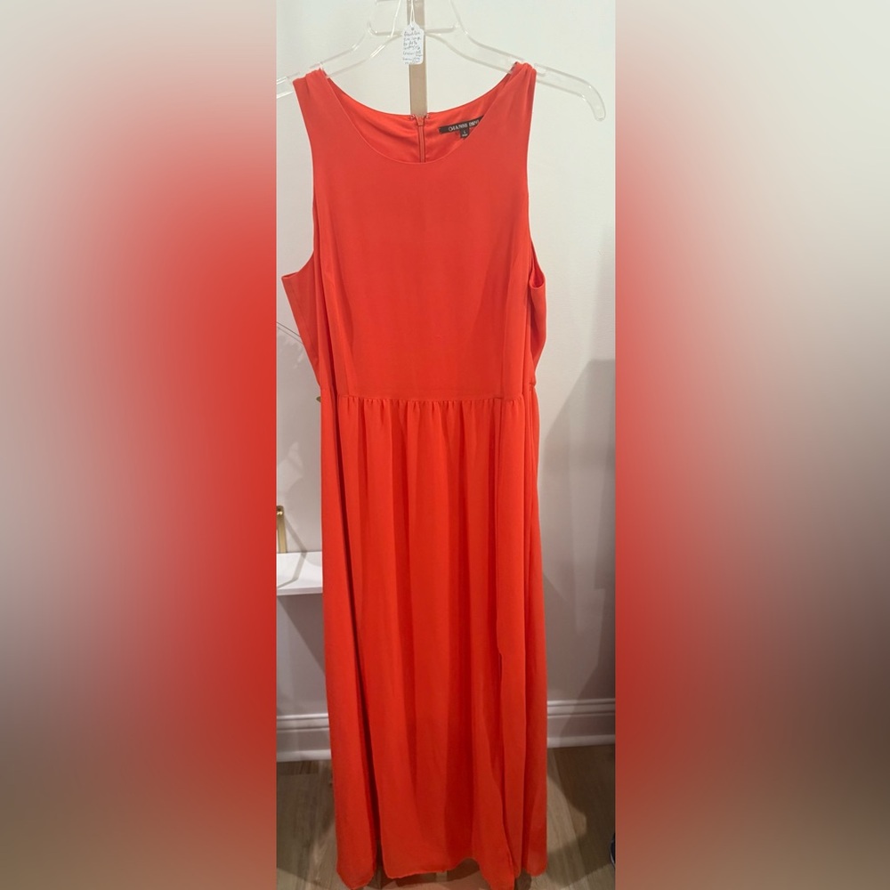 Gianni Bini Orange Maxi Dress